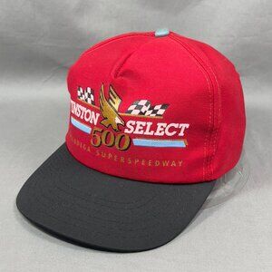 Vtg Winston 500 Select NASCAR Snapback Hat Cap Talladega Superspeedway USA Mens